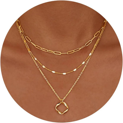 Elegant Layered Gold Necklaces for Women