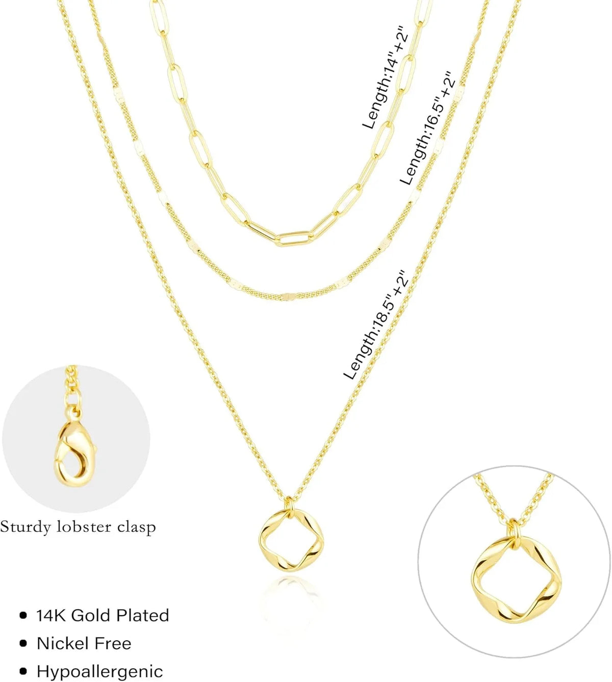 Elegant Layered Gold Necklaces for Women